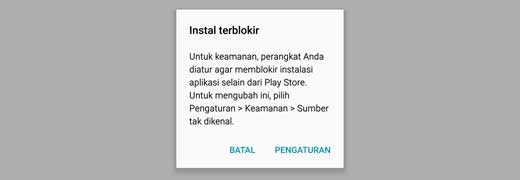 install terblokir